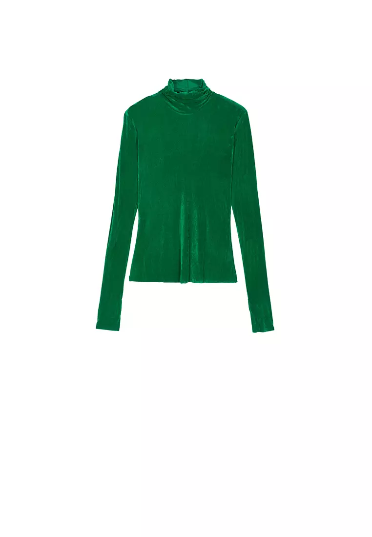 Rayon Slim Fit Long Sleeve T-shirt