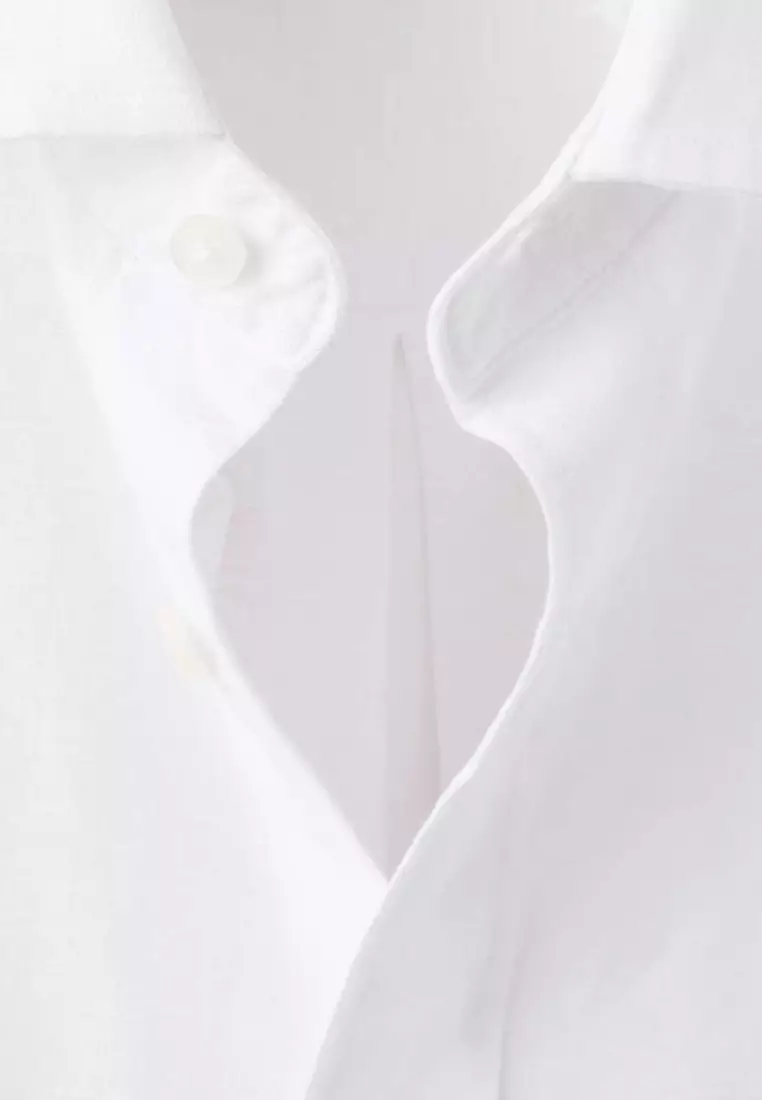 Linen-Cotton Shirt With Pocket