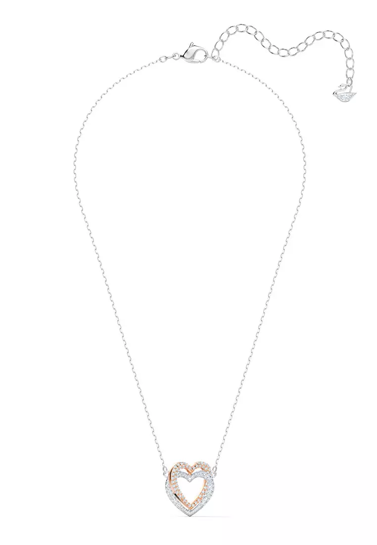 Buy Swarovski Swarovski Infinity Heart Necklace in White 2024