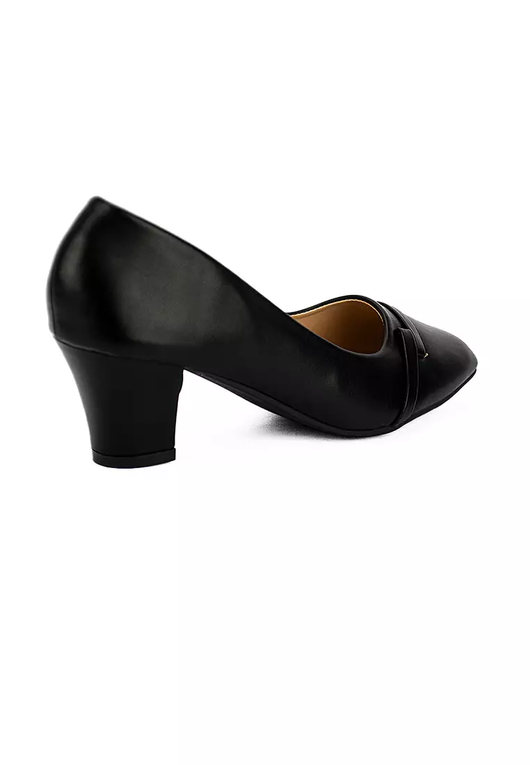 Women's College Pumps Shoes LW 23289 Black C22 C52 C65 C68