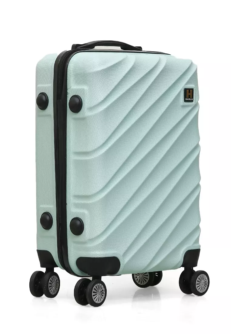 Carlton Koper Cabin Hardcase Unisex Size 20Inch Suitcase Combination Lock Large Compartment Material ABS+PVC Coated ORIGINAL - Mint