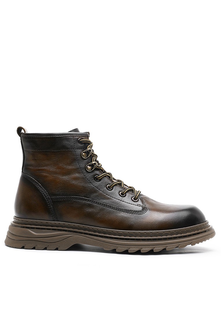 Vintage Grain Leather Martin Boot DS05309-81-85