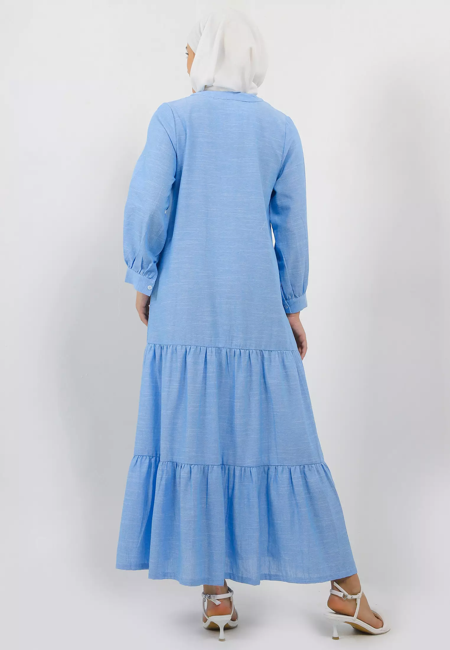 MFMW Ziffaa Dress Gamis Biru