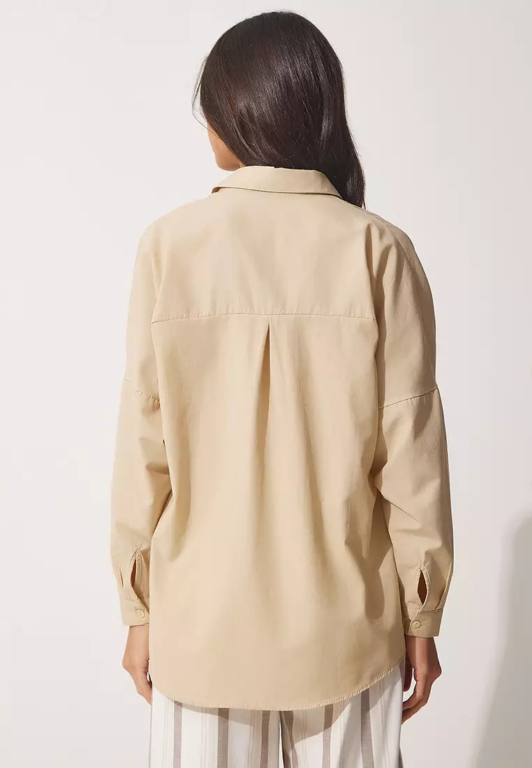 Oversize Long Basic Shirt