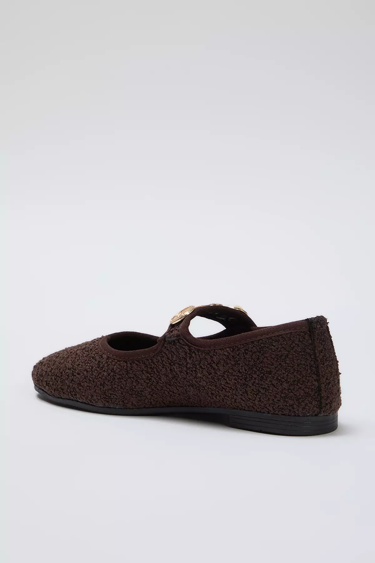 Boucle with Accessories Mary Jane Flats