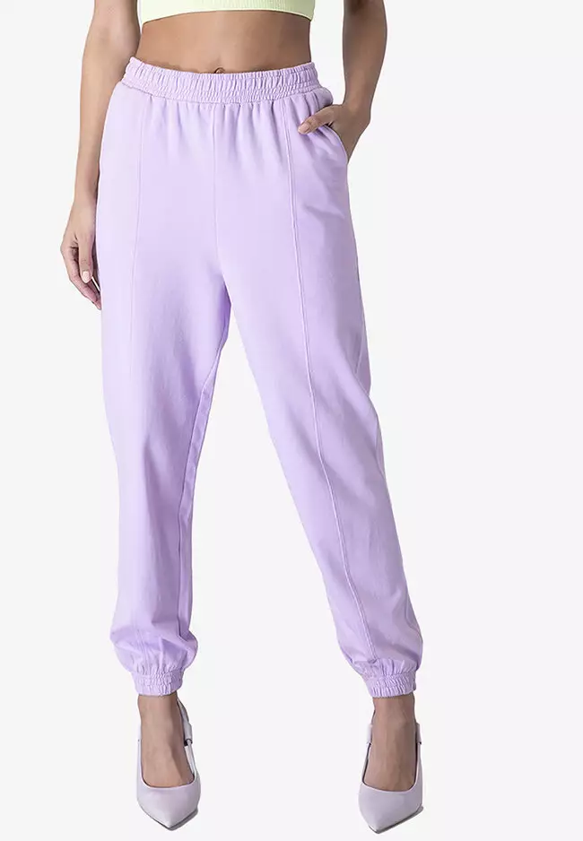 Pastel purple joggers hot sale