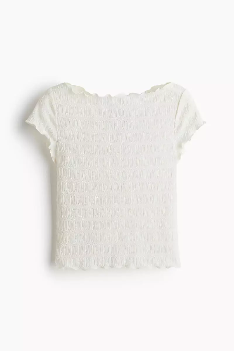 Smocked top