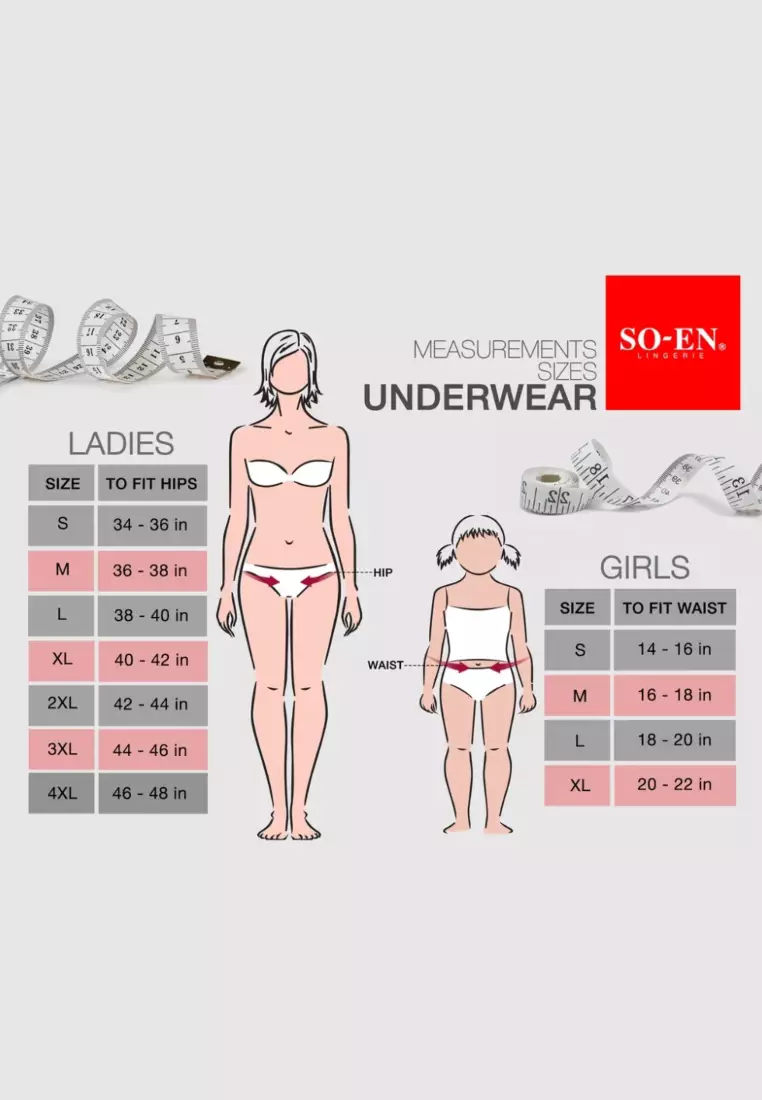 SO-EN 6in1 Macy Ladies Fashion HiCut Bikini