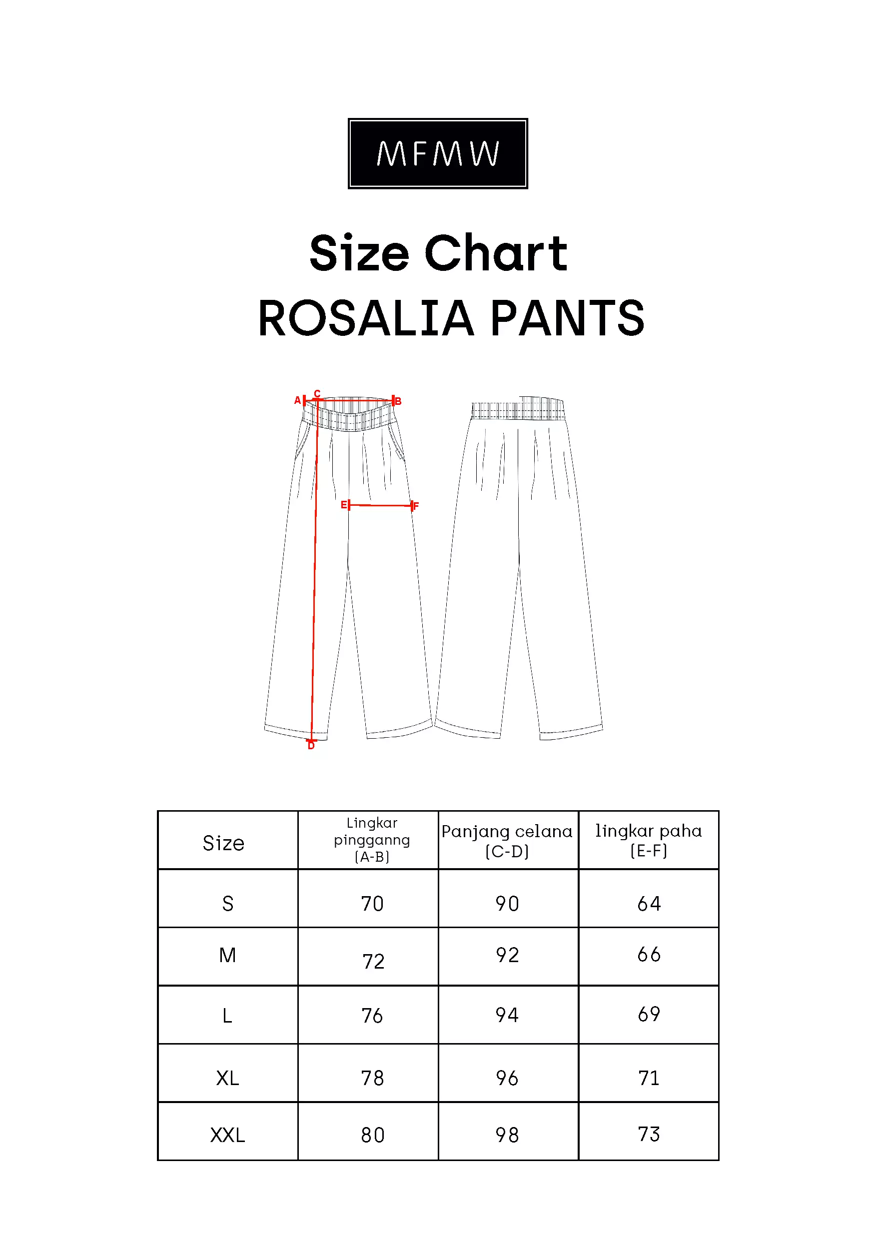 MFMW Rosalia Celana Panjang Olive