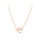 Glamorousky white 925 Sterling Silver Plated Gold Simple Fashion Geometric Pendant with Cubic Zirconia and Necklace 41055ACB42E2E8GS_2