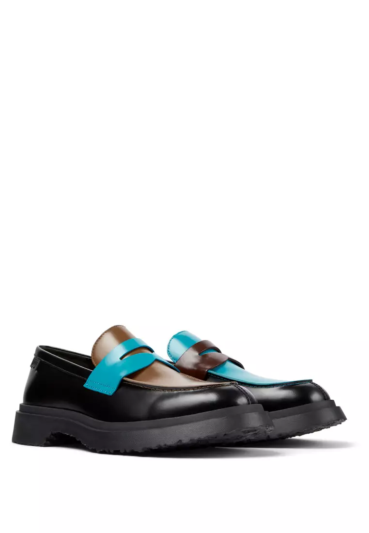 Camper Walden Twins Slip-on Loafers In Grey