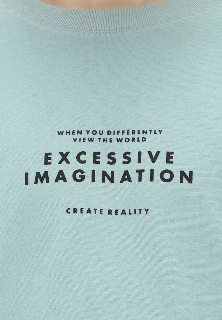 NX T-Shirt Cotton Combed Tebal Pria 207370381