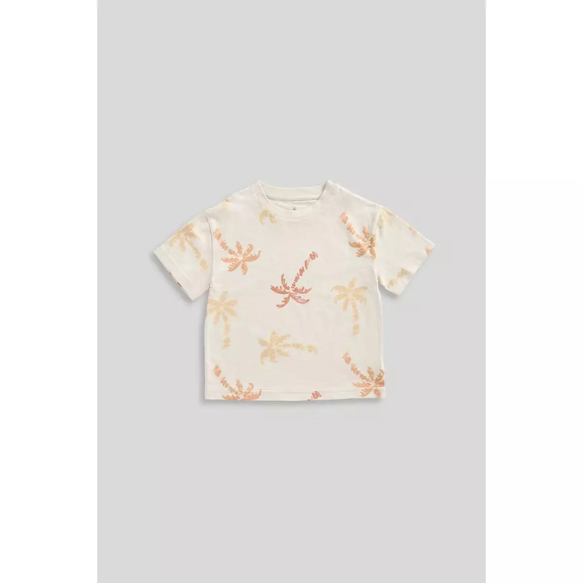 Mothercare 3 Pack Palm T-Shirts - Kaos Anak Laki-laki (Krem)