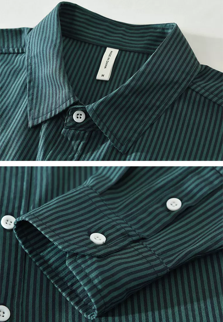 Japanese Striped Casual Shirt WM7251