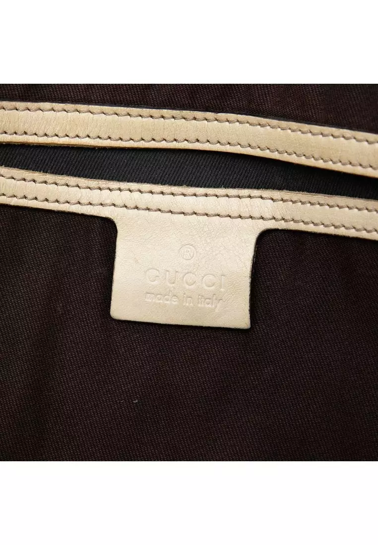 Pre-Loved Gucci Gg Supreme Joy Vertical Tote