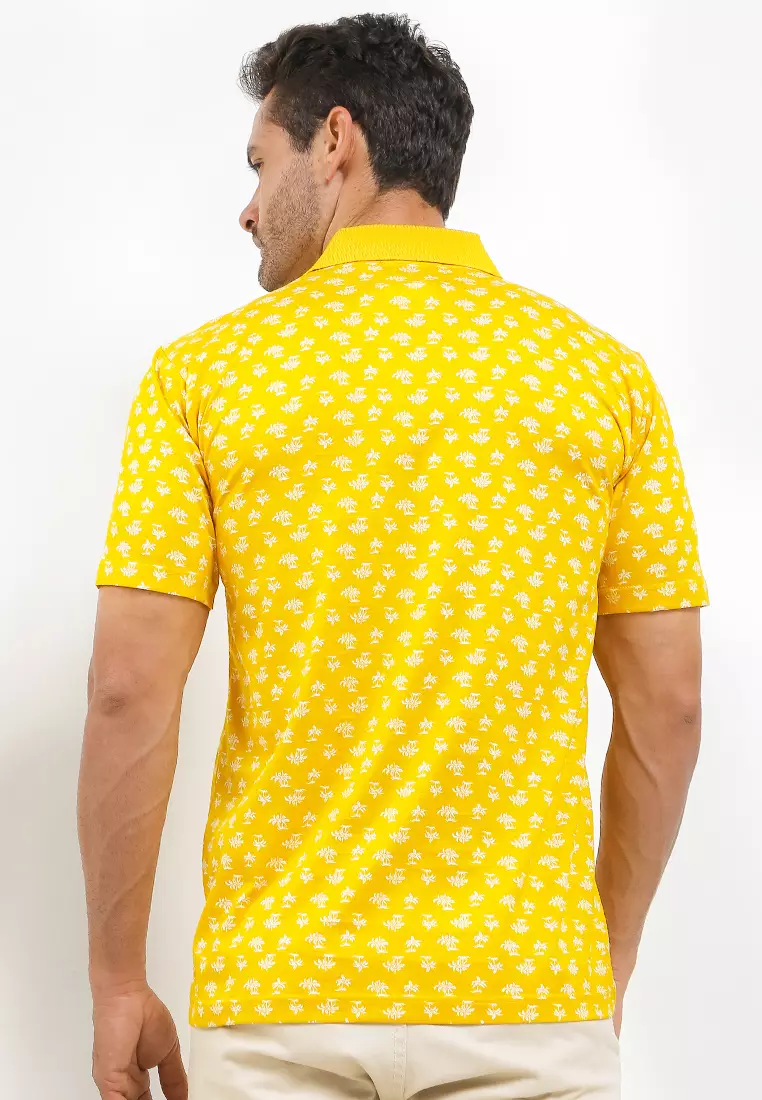 Crocodile DIAMOND 1765 Yellow - Kaos Kerah Pria Men Polo Original Relax fit - Katun