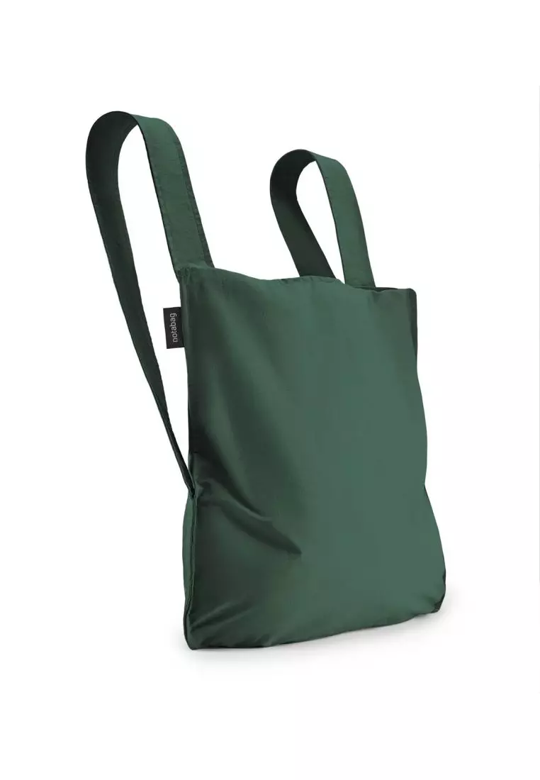 Notabag Original Convertible Tote Backpack - Forest Green