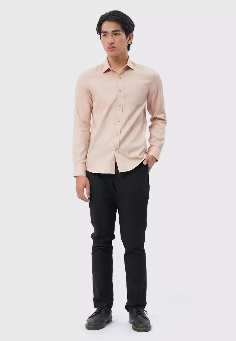 Easy Care Slim Fit Long Sleeve Shirt