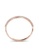 Her Jewellery pink and gold Circle Tennis Bangle (Rose Gold) - Made with premium grade crystals from Austria HE210AC08QHJSG_4