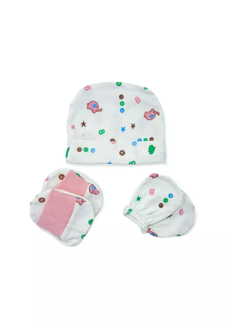 Hat mittens cheap and booties