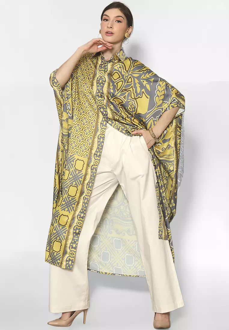 Kanzi Collared Kaftan