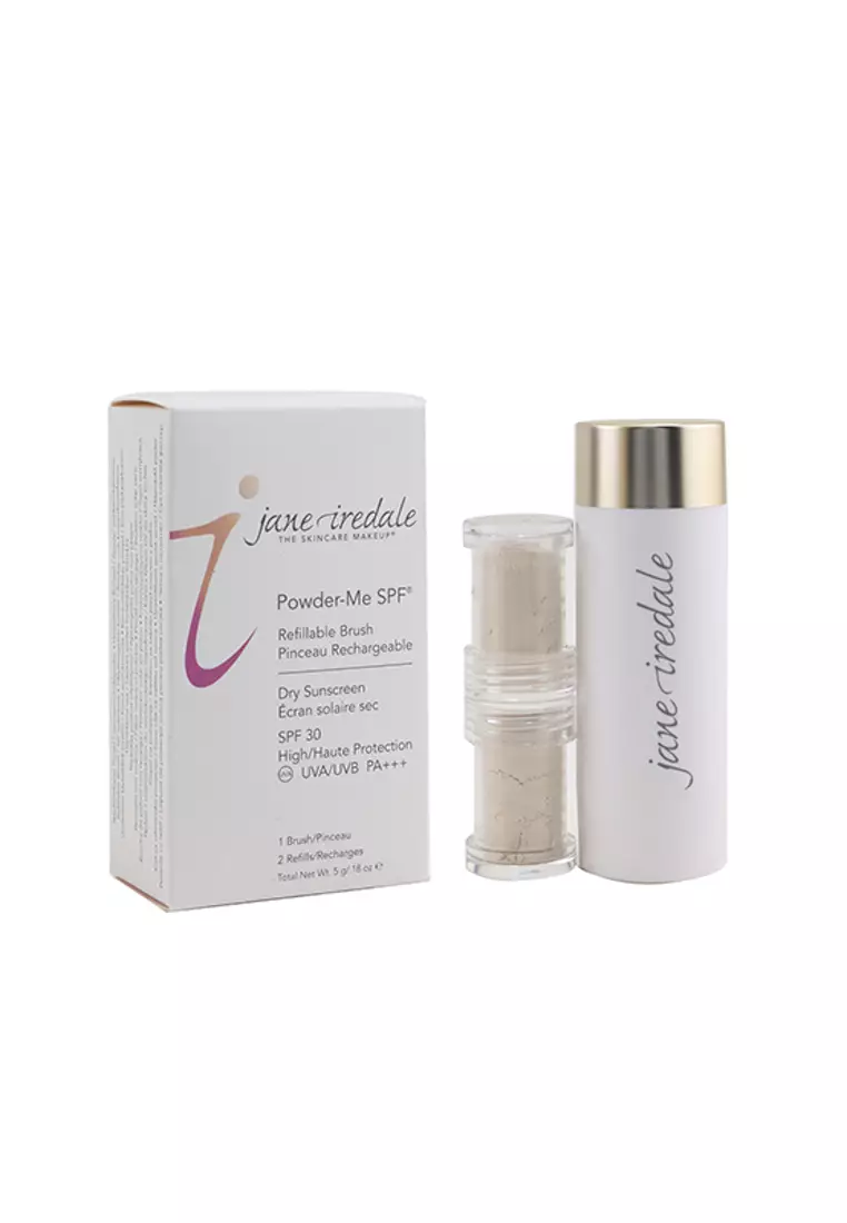 Jane Iredale - Powder Me Refillable Brush (1X Brush, 2X Refills) - Translucent