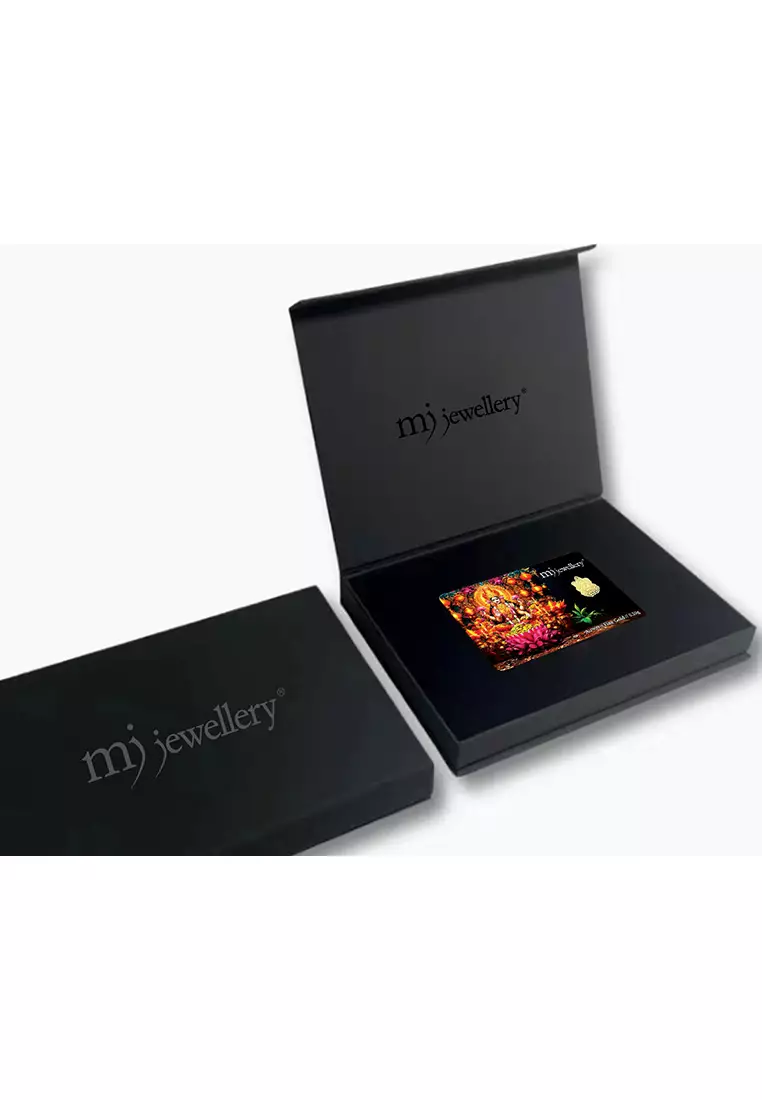 5G Gold Collection 999.9/24K Mahalakshmi Gold Bar (0.1g)