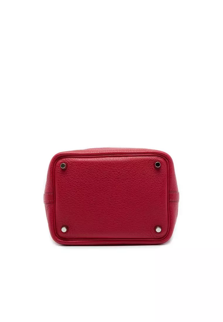 Pre-Loved Hermès Clemence Picotin Lock 18