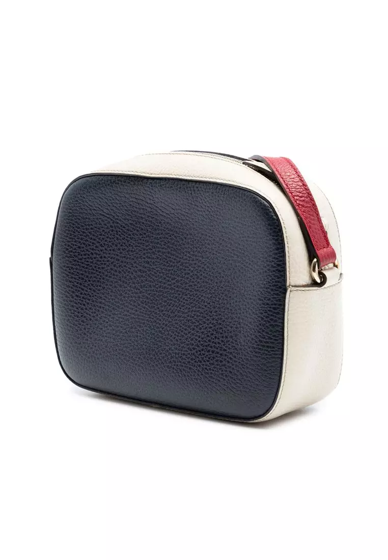Pre-Loved Gucci Small Tricolor Leather Soho Disco Crossbody