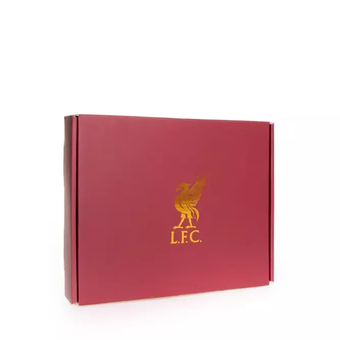 Liverpool FC  Gunmetal Badge, Keyring & Magnet Set  - Official LFC Accessories Badge, Gantungan Kunci & Magnet Set