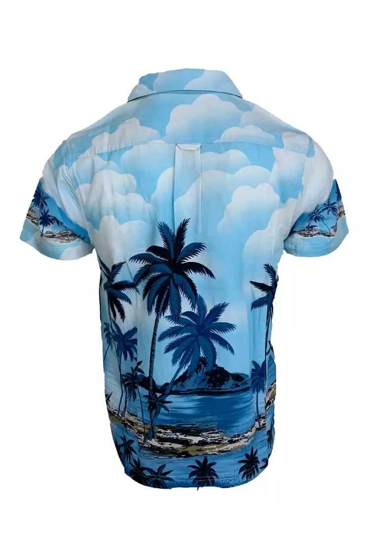 Button Down Shirt Resortwear for Men