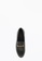 PAZZION black Metal Buckle Loafers 8DE2ESH63B4F0FGS_3