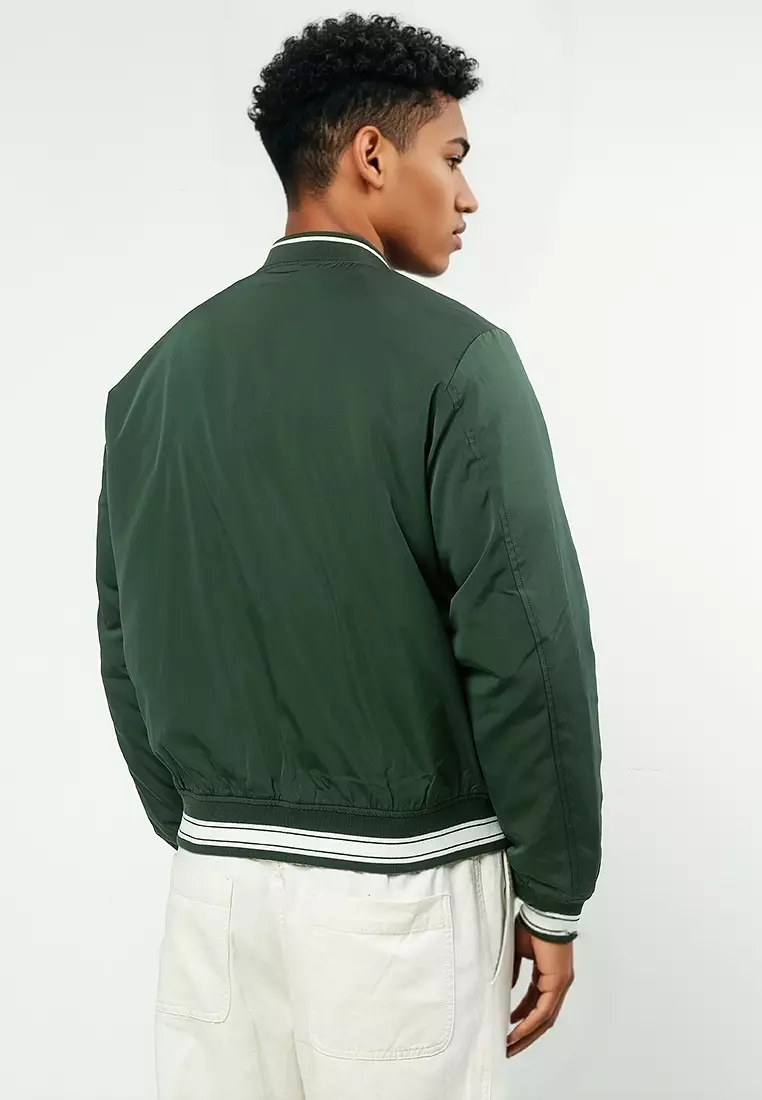 輕便填充飛行外套