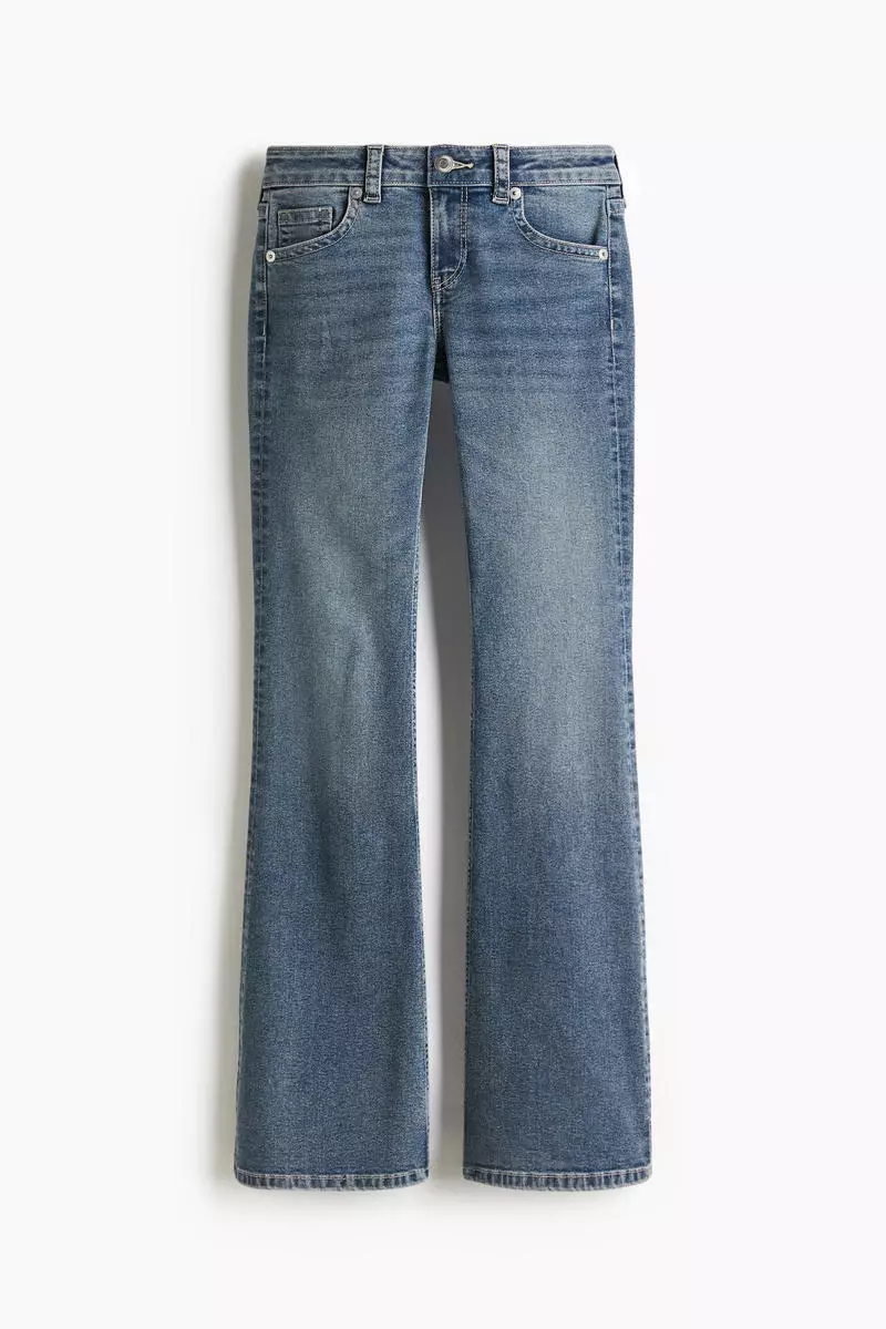 H&M Flared Low Jeans