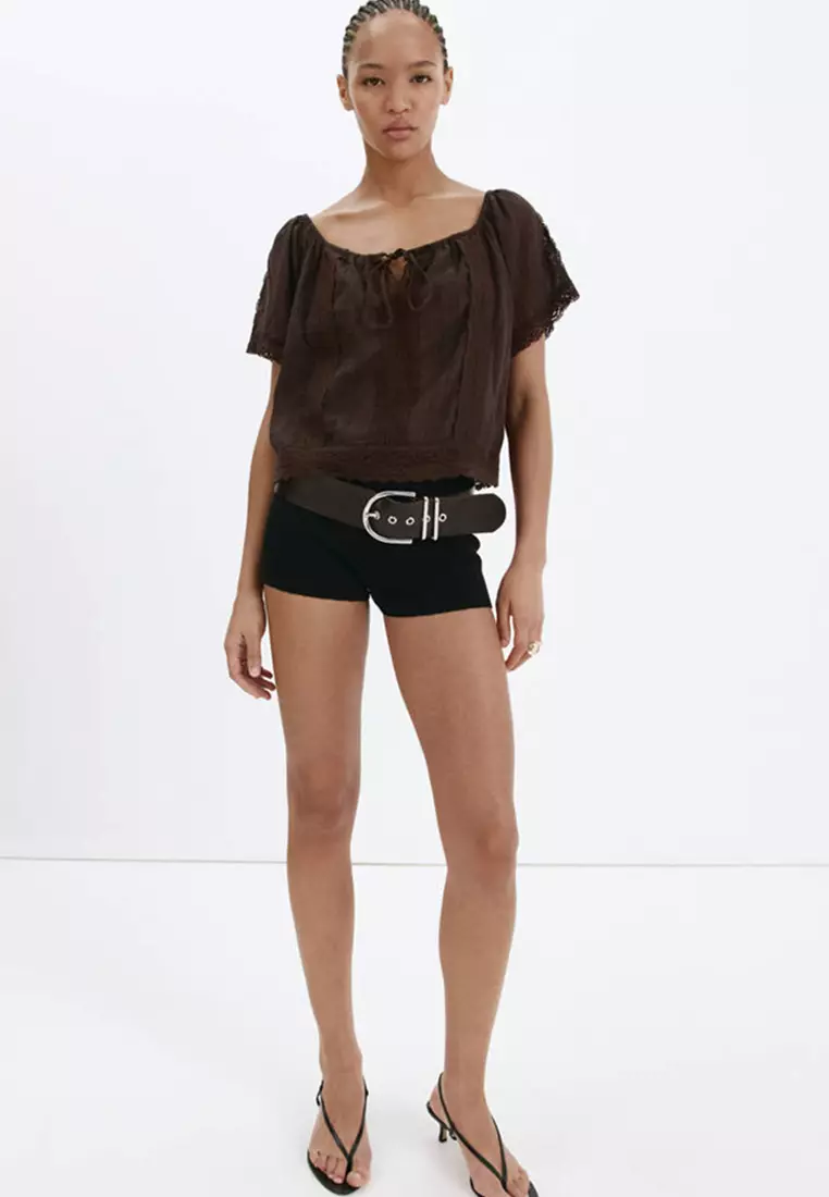 Cotton Lace Blouse