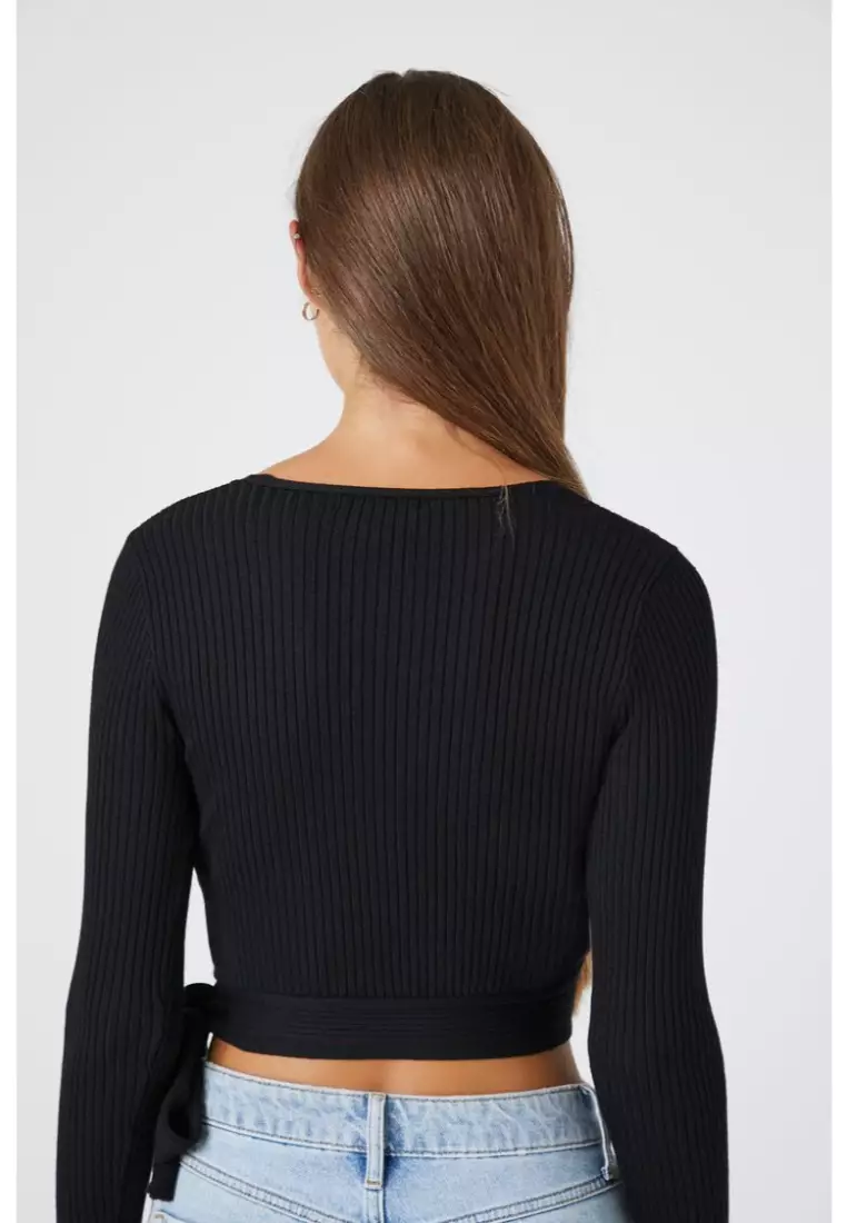 Forever 21 wrap sweater online