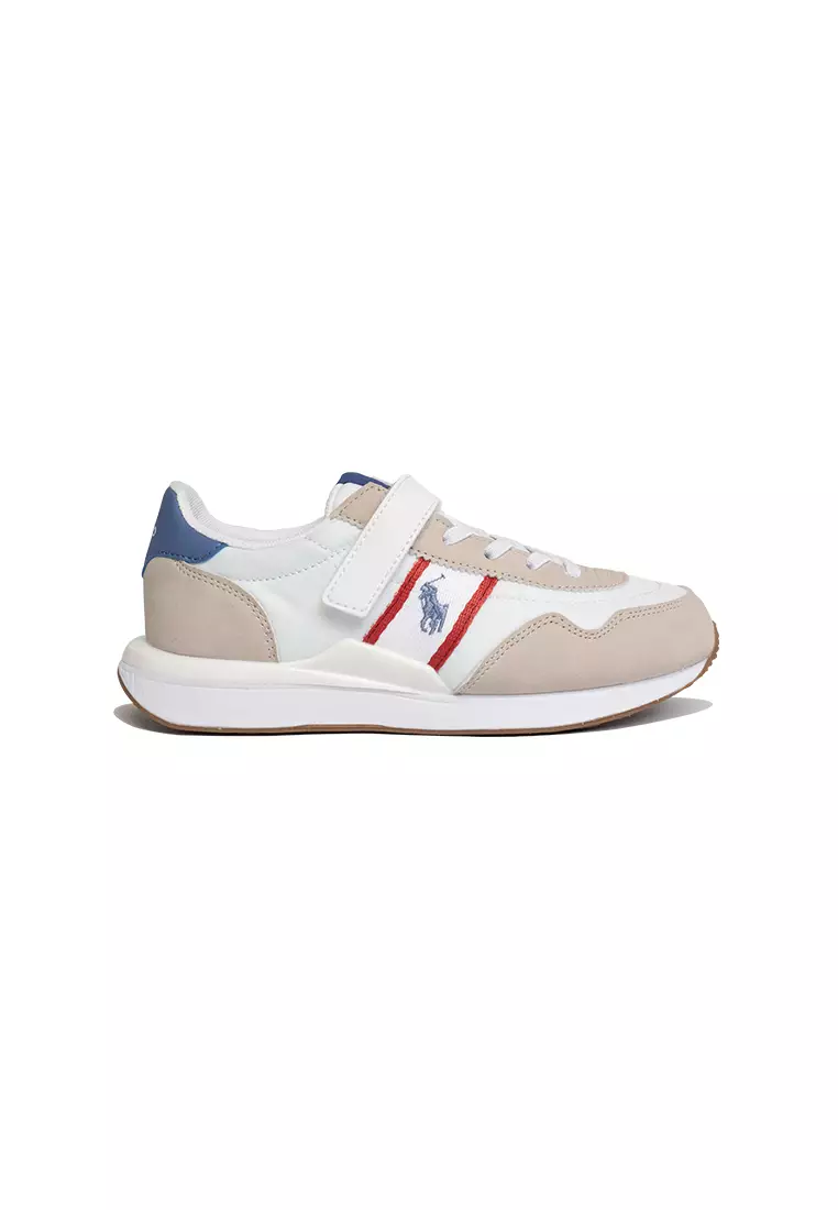 Discount on Polo Ralph Lauren  shoes - SKU: Train 89 Sport Sneaker White/Multi (244310)