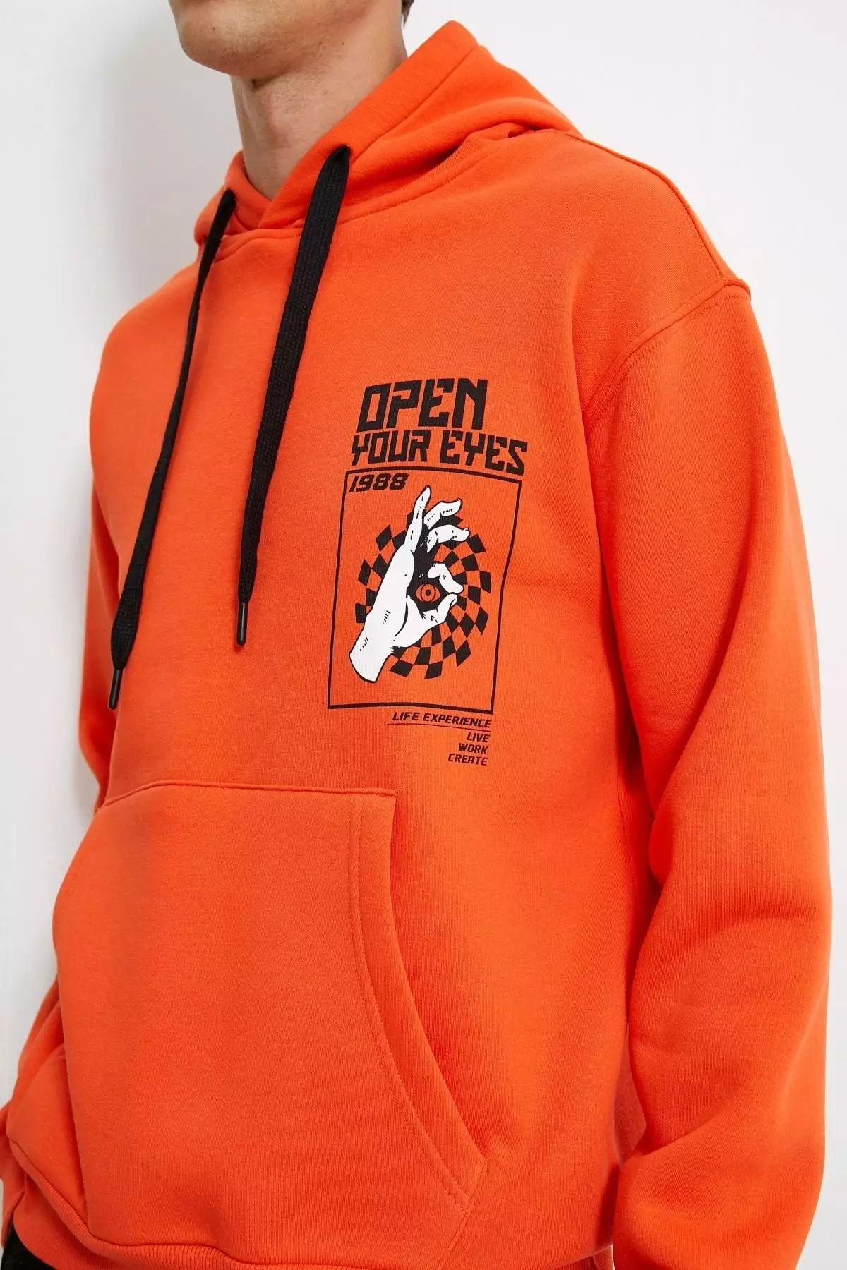 Orange work outlet sweatshirts