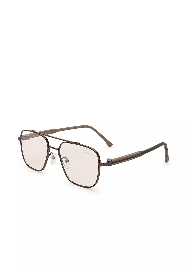 Unisex Photochromic Aviator Sunglasses (Kacamata Hitam) - Cokelat