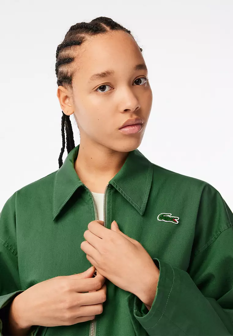 Lacoste Women's Monogram Print Ombré Track Jacket - 44