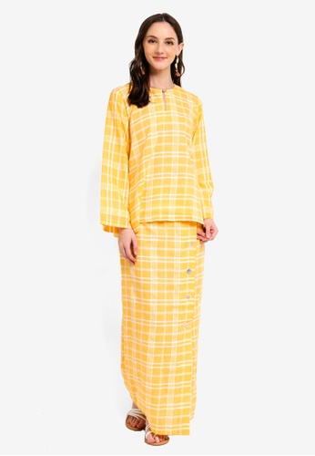 Kurung Kedah Salor from Jari Alana RTW in Yellow