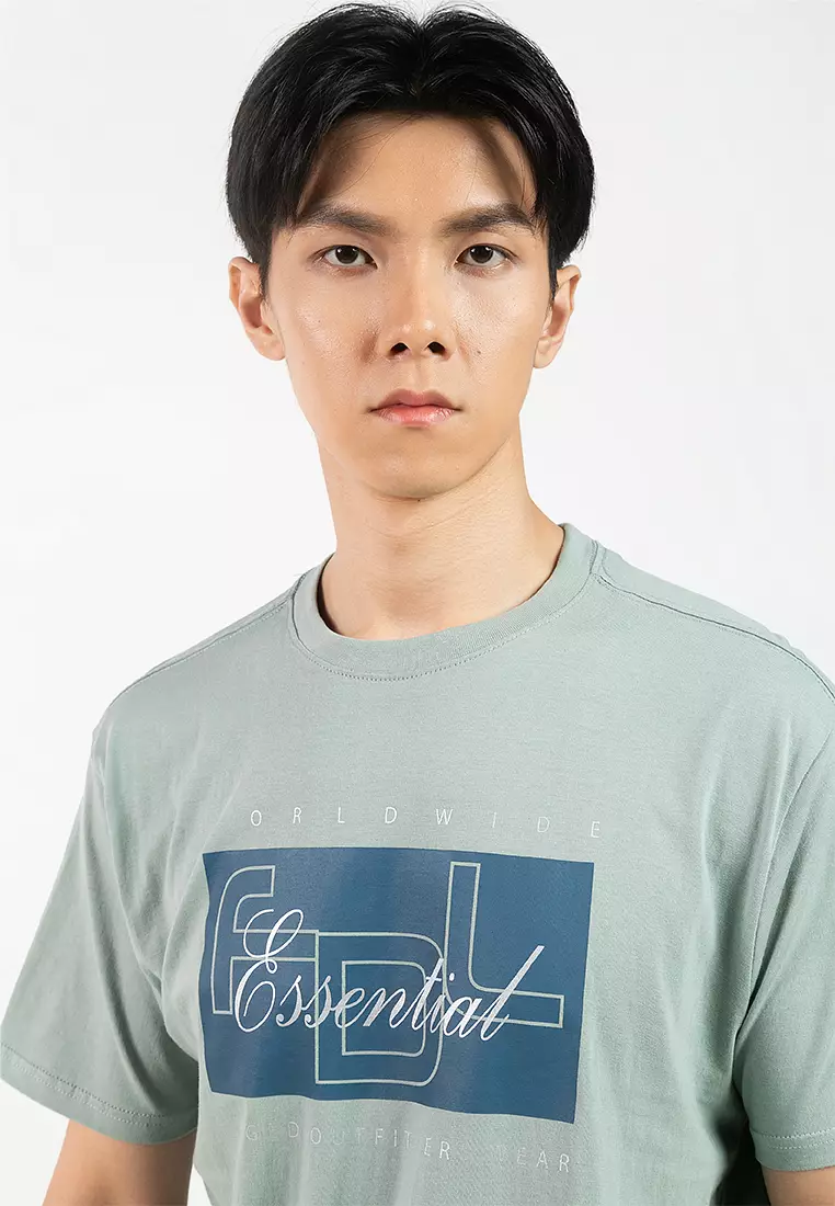 ESSENTIAL Printed Tee