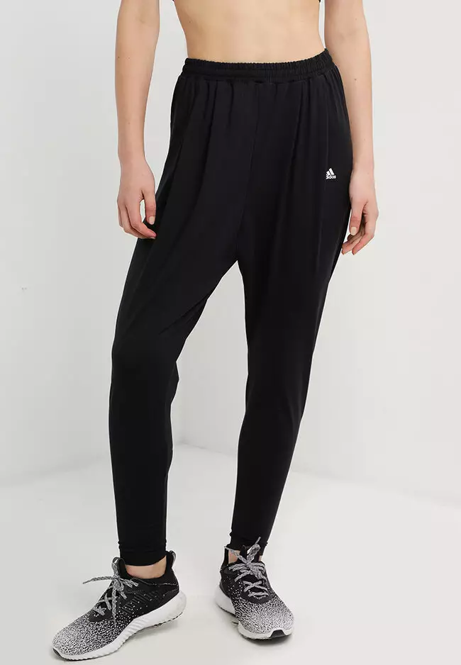 Adidas cropped sale joggers womens