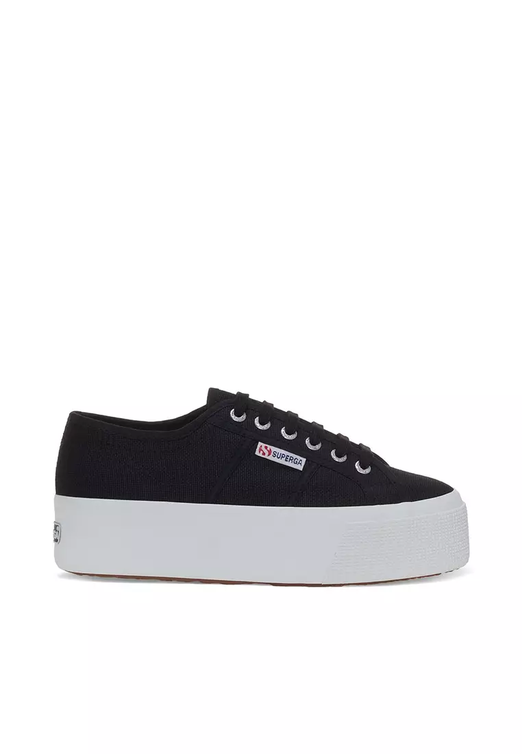 Discount on Superga  shoes - SKU: 2790 Platform Black-F White