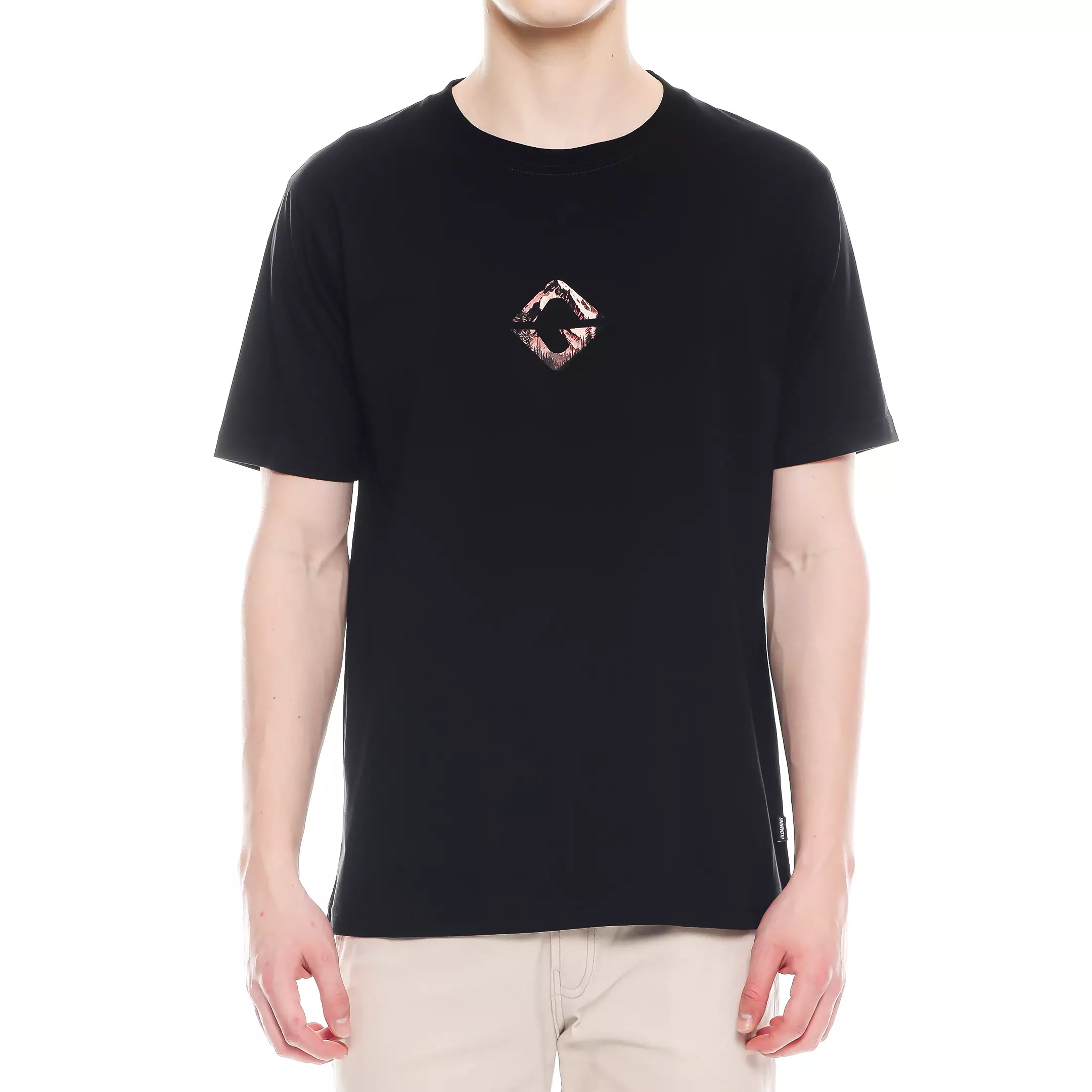 Kaos Design Logo Kaos Hitam Unisex