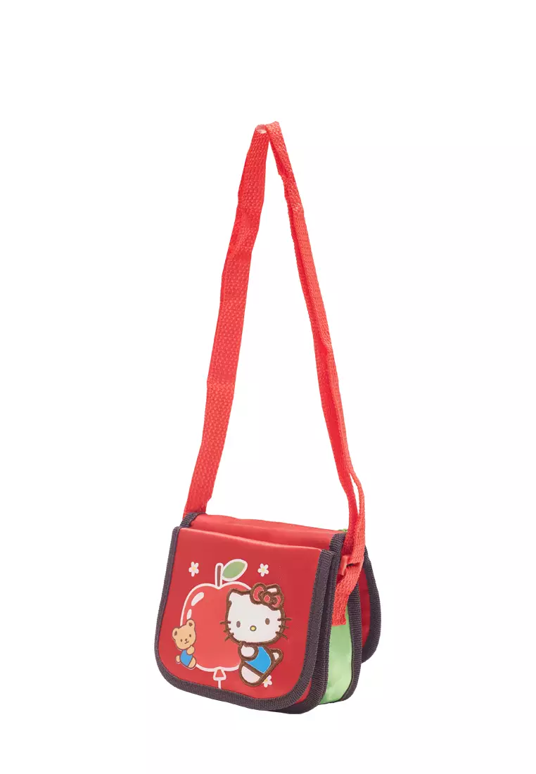 Wallet Sling Bag Hello Kitty Red