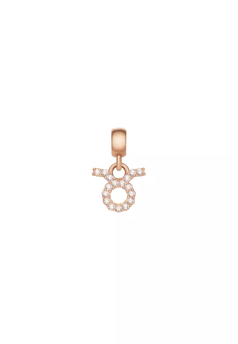 Charm Zodiac Sign Rose Gold - Taurus