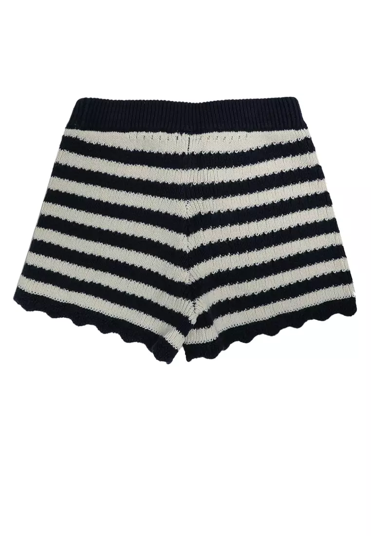 Buy GAP Striped Knit Shorts 2025 Online | ZALORA 00s OLD GAP