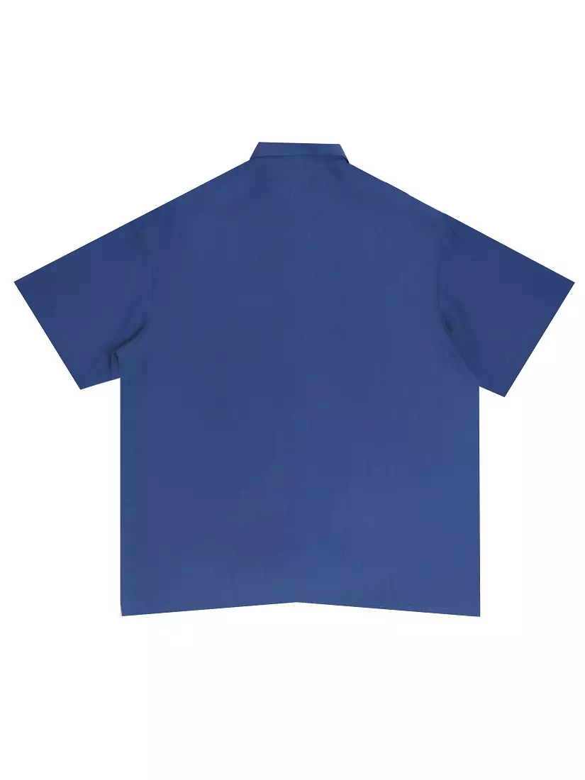 NTA76 Kemeja MKM Men Basic Polos Navy With Pocket