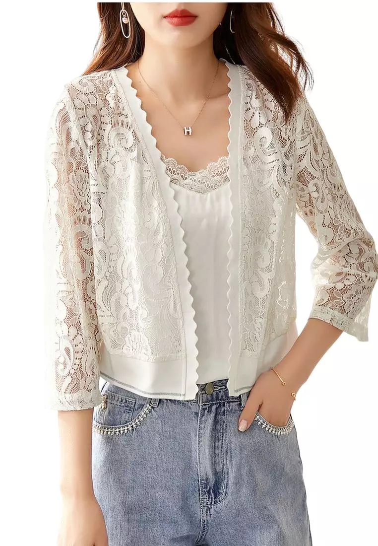 Jacket hotsell with lace